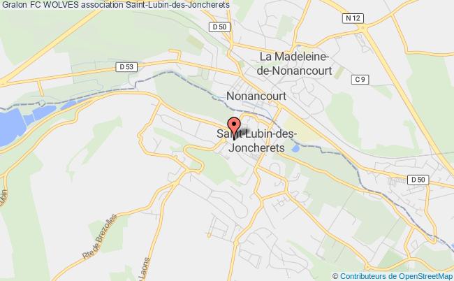 plan association Fc Wolves Saint-Lubin-des-Joncherets