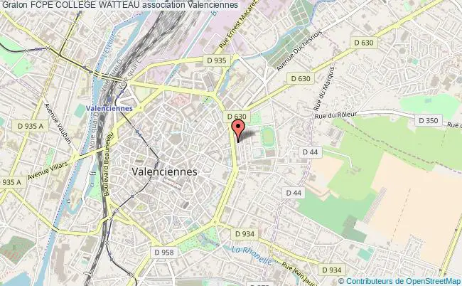 plan association Fcpe College Watteau Valenciennes