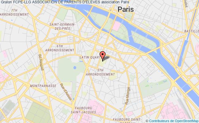plan association Fcpe-llg Association De Parents D'eleves Paris