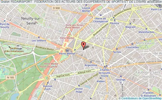 plan association Fedairsport : Federation Des Acteurs Des Equipements De Sports Et De Loisirs Paris