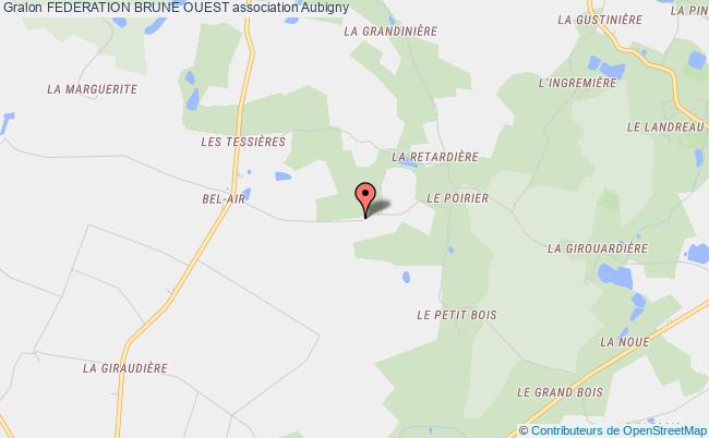 plan association Federation Brune Ouest Aubigny-Les Clouzeaux