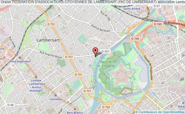 FEDERATION D'ASSOCIATIONS CITOYENNES DE LAMBERSART (FAC DE LAMBERSART)