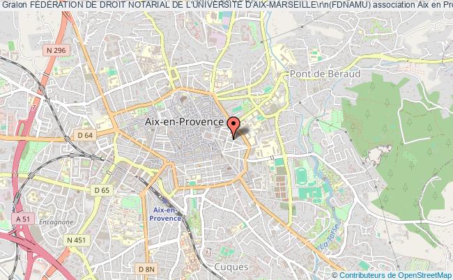 FÉDÉRATION DE DROIT NOTARIAL DE L'UNIVERSITÉ D'AIX-MARSEILLE\r\n(FDNAMU)