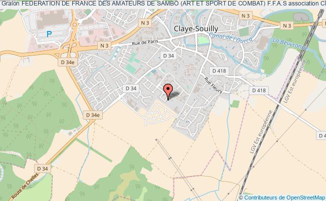 plan association Federation De France Des Amateurs De Sambo (art Et Sport De Combat) F.f.a.s Claye-Souilly