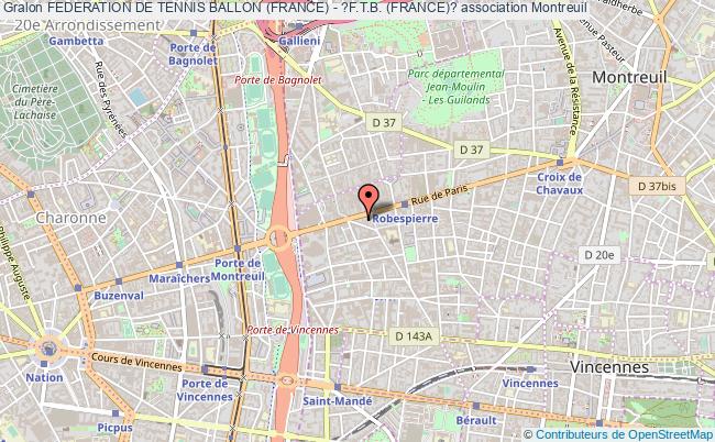 FEDERATION DE TENNIS BALLON (FRANCE) - ?F.T.B. (FRANCE)?