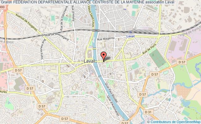 plan association Federation Departementale Alliance Centriste De La Mayenne Laval
