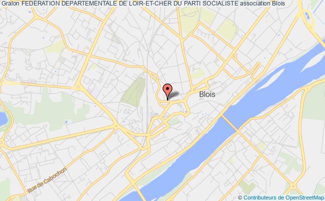 plan association Federation Departementale De Loir-et-cher Du Parti Socialiste Blois