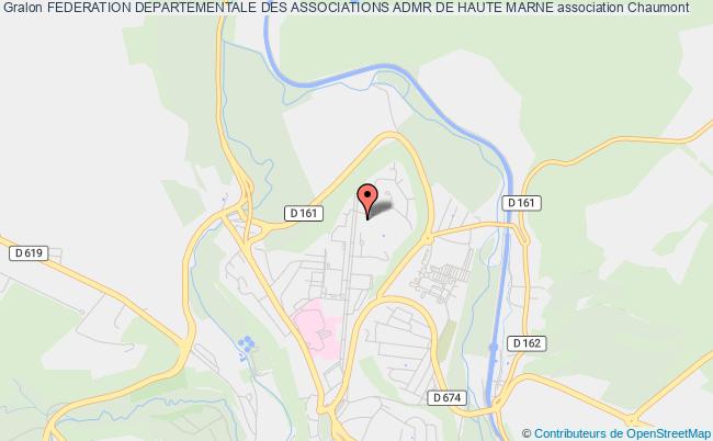 plan association Federation Departementale Des Associations Admr De Haute Marne Chaumont