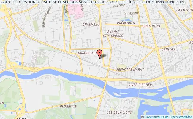 plan association Federation Departementale Des Associations Admr De L'indre Et Loire Tours