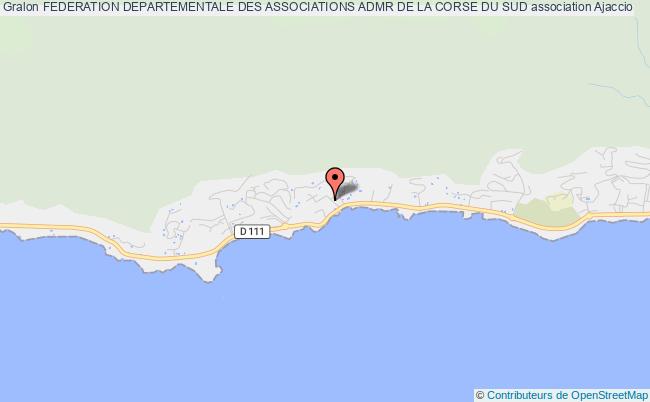 plan association Federation Departementale Des Associations Admr De La Corse Du Sud Ajaccio