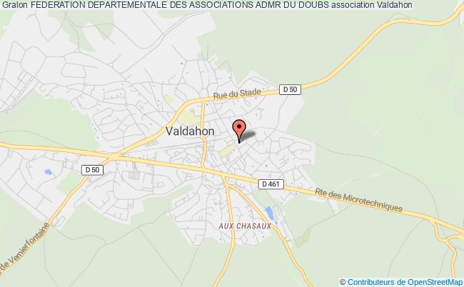 plan association Federation Departementale Des Associations Admr Du Doubs Valdahon