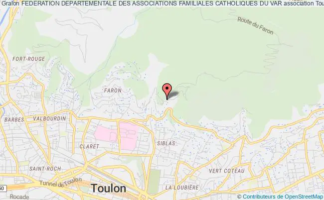 plan association Federation Departementale Des Associations Familiales Catholiques Du Var Toulon