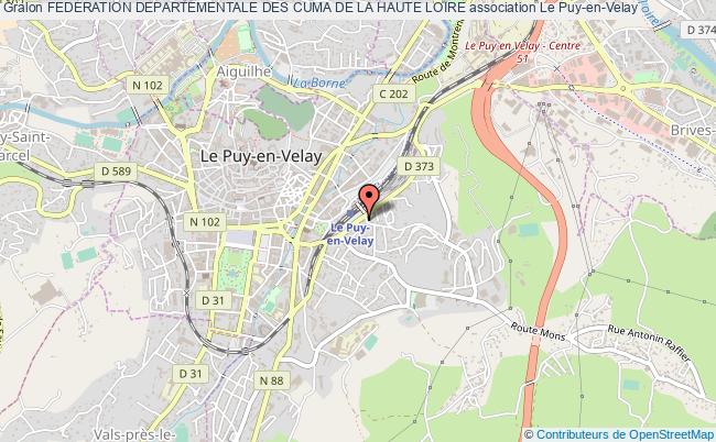 plan association Federation Departementale Des Cuma De La Haute Loire Le Puy-en-Velay