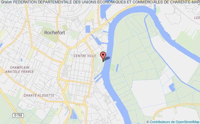 plan association Federation Departementale Des Unions Economiques Et Commerciales De Charente-maritime Rochefort