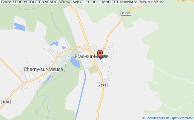 plan association FÉdÉration Des Associations Avicoles Du Grand Est Bras-sur-Meuse