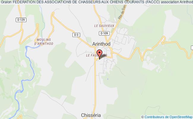 plan association Federation Des Associations De Chasseurs Aux Chiens Courants (faccc) Arinthod