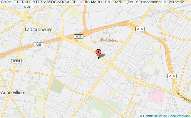 plan association Federation Des Associations De Figuig Maroc En France (faf Mf) La Courneuve