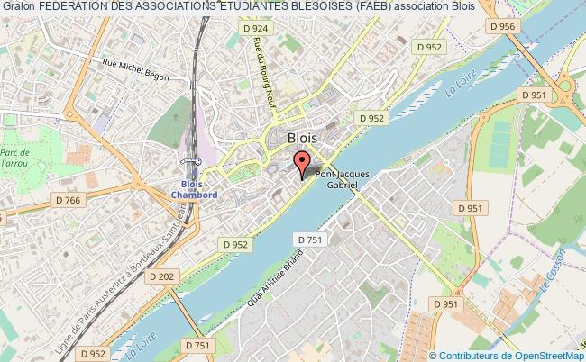plan association Federation Des Associations Etudiantes Blesoises (faeb) Blois