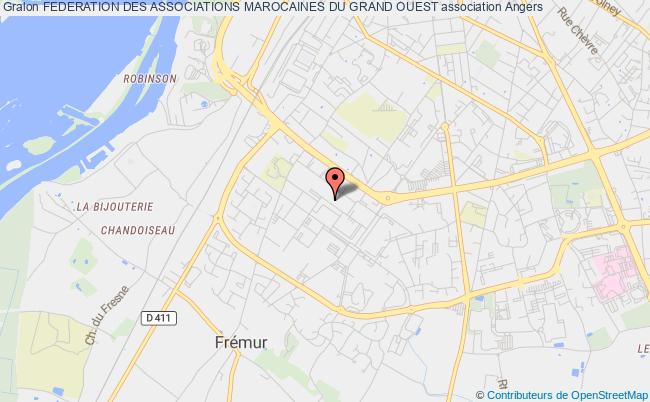 plan association Federation Des Associations Marocaines Du Grand Ouest Angers