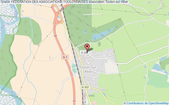 plan association Federation Des Associations Toulonnaises 