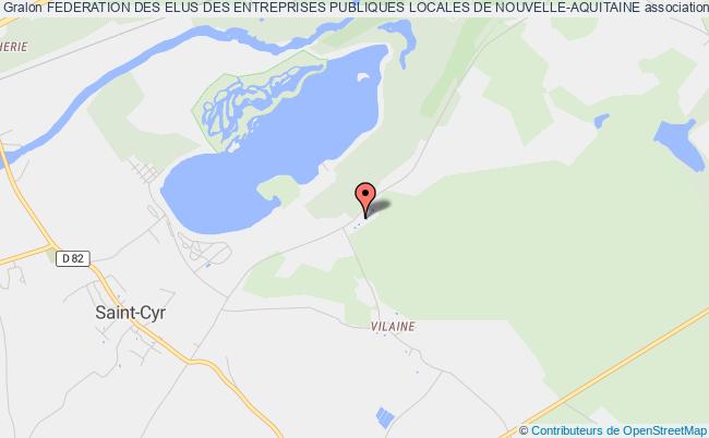 plan association Federation Des Elus Des Entreprises Publiques Locales De Nouvelle-aquitaine Saint-Cyr
