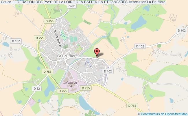 plan association Federation Des Pays De La Loire Des Batteries Et Fanfares La    Bruffière