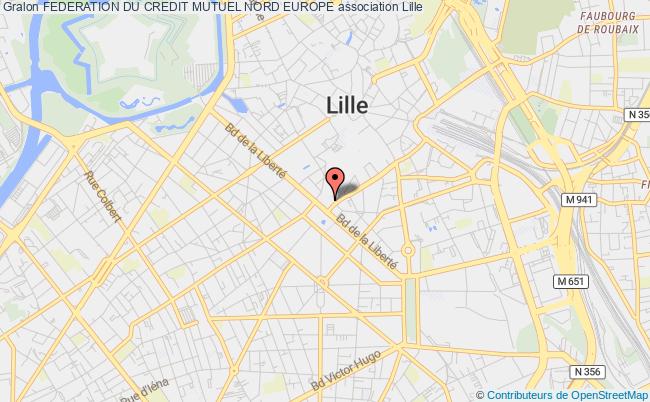 plan association Federation Du Credit Mutuel Nord Europe Lille