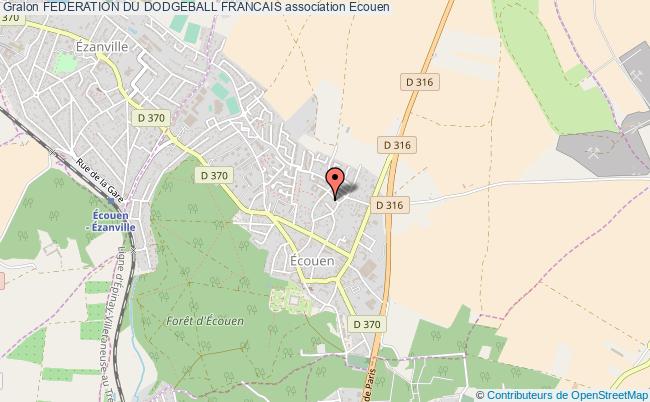 plan association Federation Du Dodgeball Francais Écouen