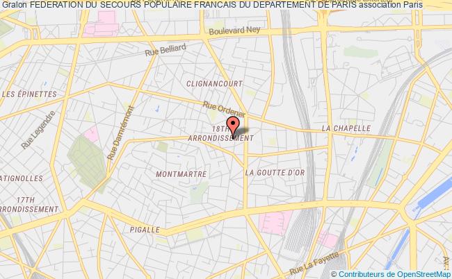 FEDERATION DU SECOURS POPULAIRE FRANCAIS DU DEPARTEMENT DE PARIS