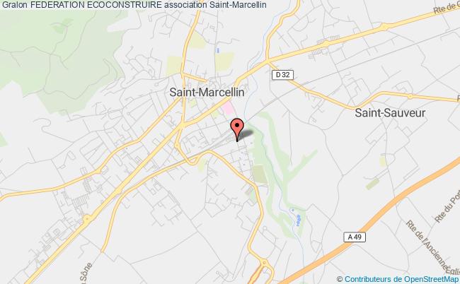 plan association Federation Ecoconstruire Saint-Marcellin