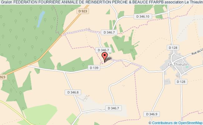 plan association FÉdÉration FourriÈre Animale De RÉinsertion Perche & Beauce Ffarpb Le    Thieulin