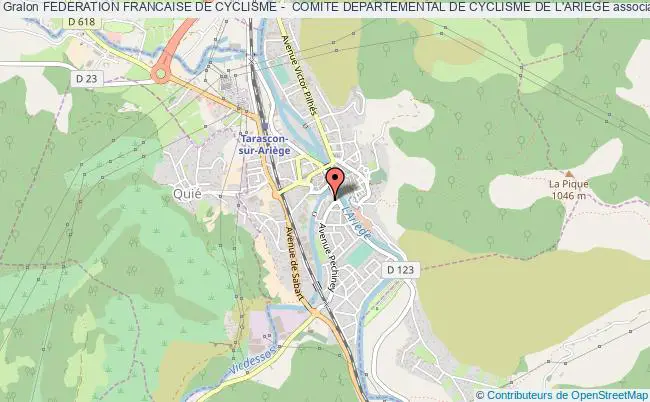 FEDERATION FRANCAISE DE CYCLISME -  COMITE DEPARTEMENTAL DE CYCLISME DE L'ARIEGE