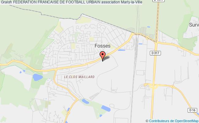plan association Federation Francaise De Football Urbain Marly-la-Ville