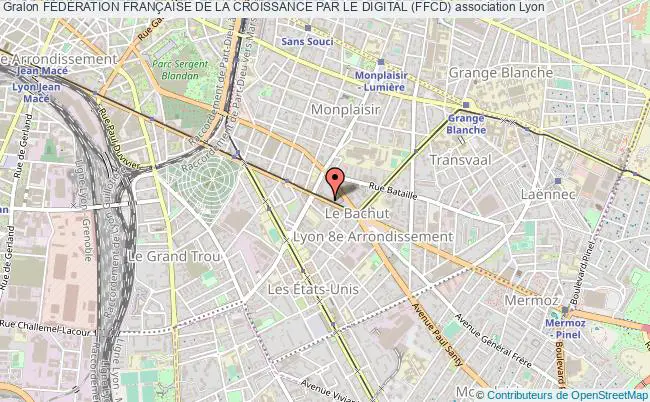 plan association FÉdÉration FranÇaise De La Croissance Par Le Digital (ffcd) Lyon