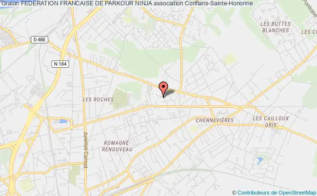 plan association Federation Francaise De Parkour Ninja Conflans-Sainte-Honorine