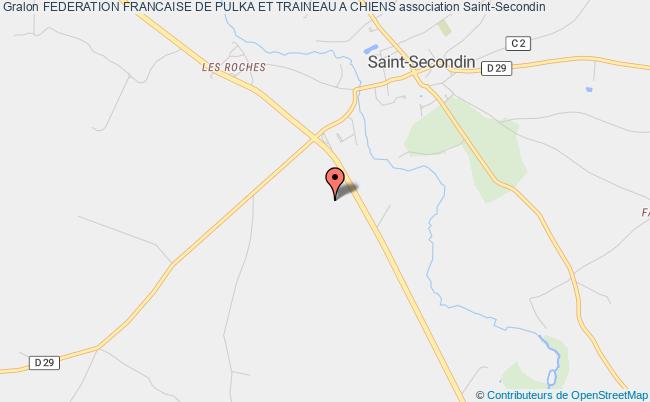 plan association Federation Francaise De Pulka Et Traineau A Chiens Saint-Secondin