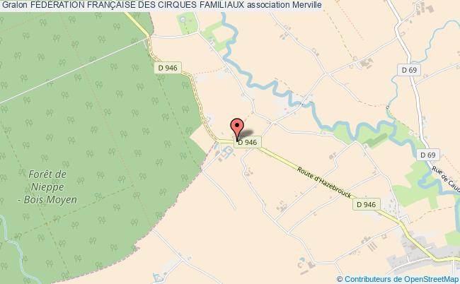 plan association FÉdÉration FranÇaise Des Cirques Familiaux Merville