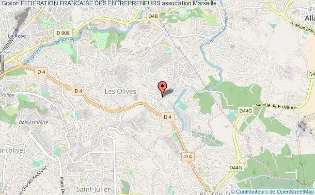 plan association Federation Francaise Des Entrepreneurs Marseille