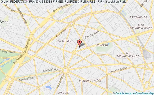 plan association Federation Francaise Des Firmes Pluridisciplinaires (f3p) Paris