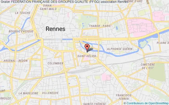 plan association Federation FranÇaise Des Groupes Qualite (ffgq) Rennes