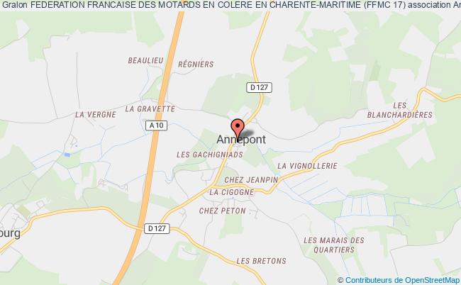 plan association Federation Francaise Des Motards En Colere En Charente-maritime (ffmc 17) Annepont