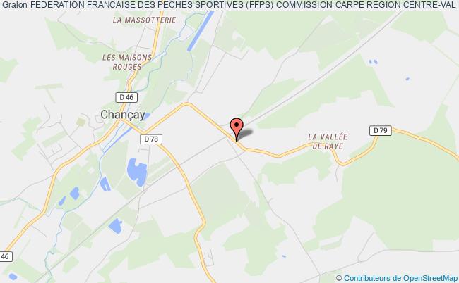 plan association Federation Francaise Des Peches Sportives (ffps) Commission Carpe Region Centre-val De Loire Chançay