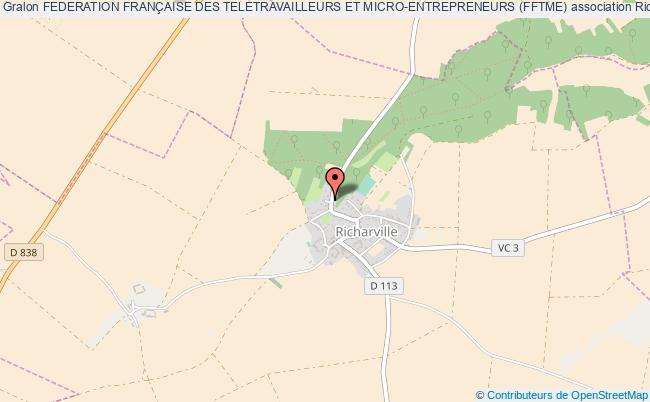 plan association Federation FranÇaise Des Teletravailleurs Et Micro-entrepreneurs (fftme) Richarville