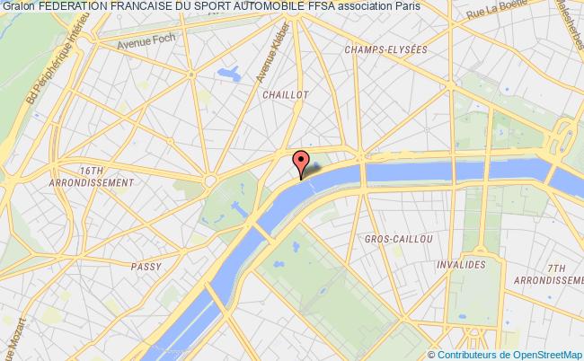 plan association Federation Francaise Du Sport Automobile Ffsa Paris