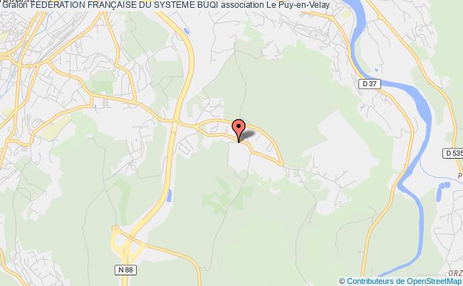 plan association FÉdÉration FranÇaise Du SystÈme Buqi Puy-en-Velay