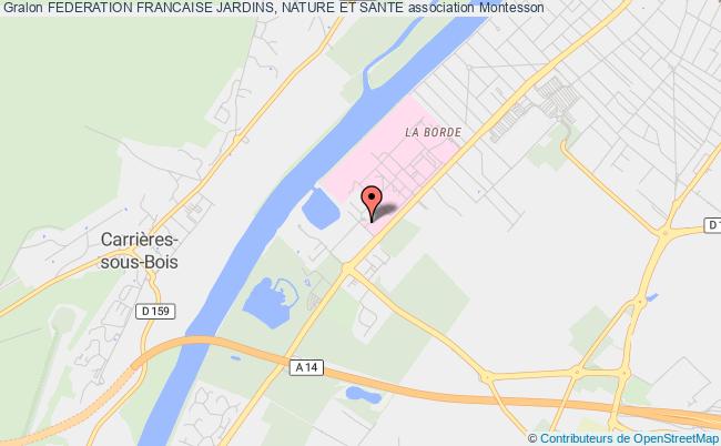 plan association Federation Francaise Jardins, Nature Et Sante 