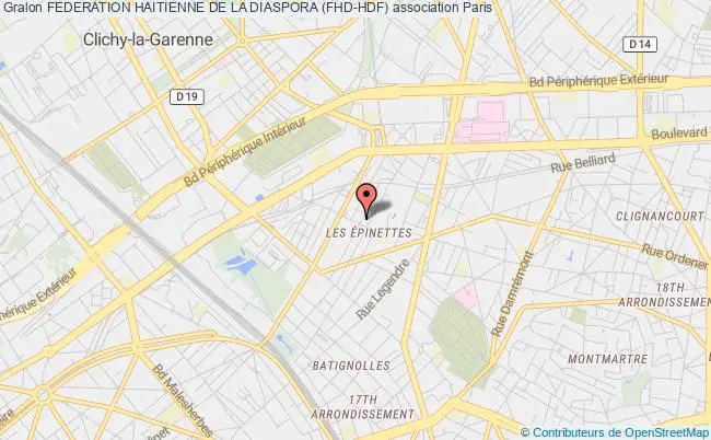 plan association Federation Haitienne De La Diaspora (fhd-hdf) Paris