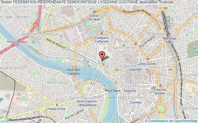 plan association Federation Independante Democratique Lyceenne Occitanie Toulouse