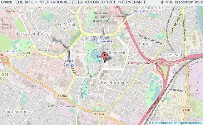plan association FÉdÉration Internationale De La Non DirectivitÉ Intervenante             (findi) Toulouse