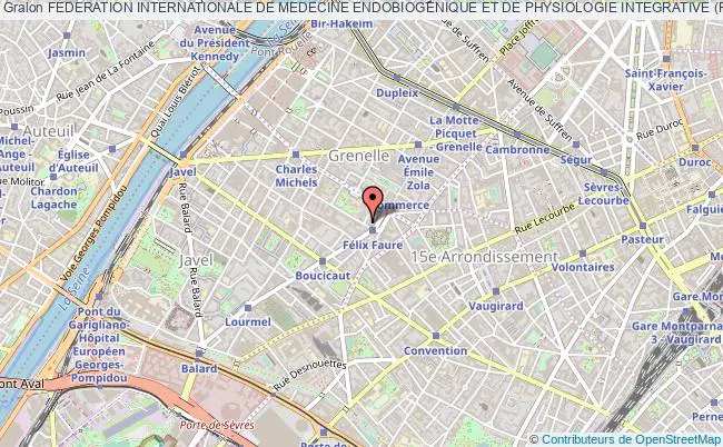 plan association Federation Internationale De Medecine Endobiogenique Et De Physiologie Integrative (fimepi) Paris